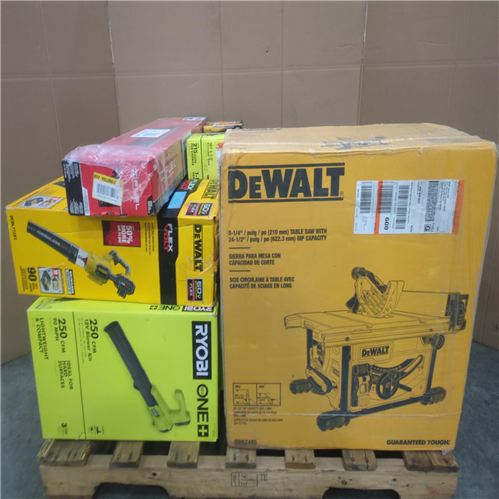 California AS-IS Tool Pallet