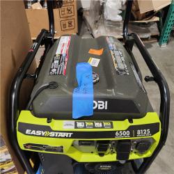 Dallas Location - As-Is RYOBI 6,500-Watt Gasoline Portable Generator