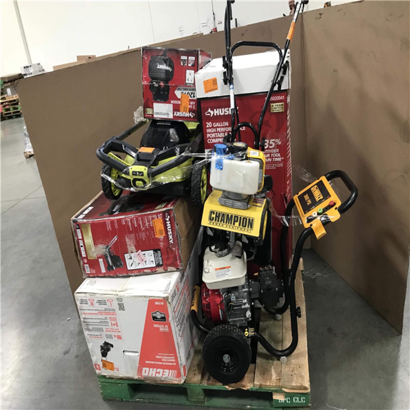 CALIFORNIA AS-IS OUTDOOR POWER EQUIPMENT