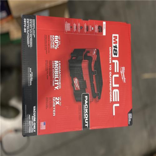 NEW! -  Milwaukee M18 FUEL PACKOUT 18-Volt Lithium-Ion Cordless 2.5 Gal. Wet/Dry Vacuum (Vacuum-Only)