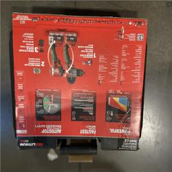 AS-IS Milwaukee M18 FUEL 18V Lithium-Ion Brushless Cordless Hammer Drill and Impact Driver Combo Kit (2-Tool) with 2 Batteries