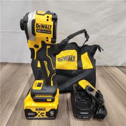 AS-IS- DeWalt 20V MAX ATOMIC 1/4 in. Cordless Brushless 3-Speed Impact Driver Kit (Battery & Charger)