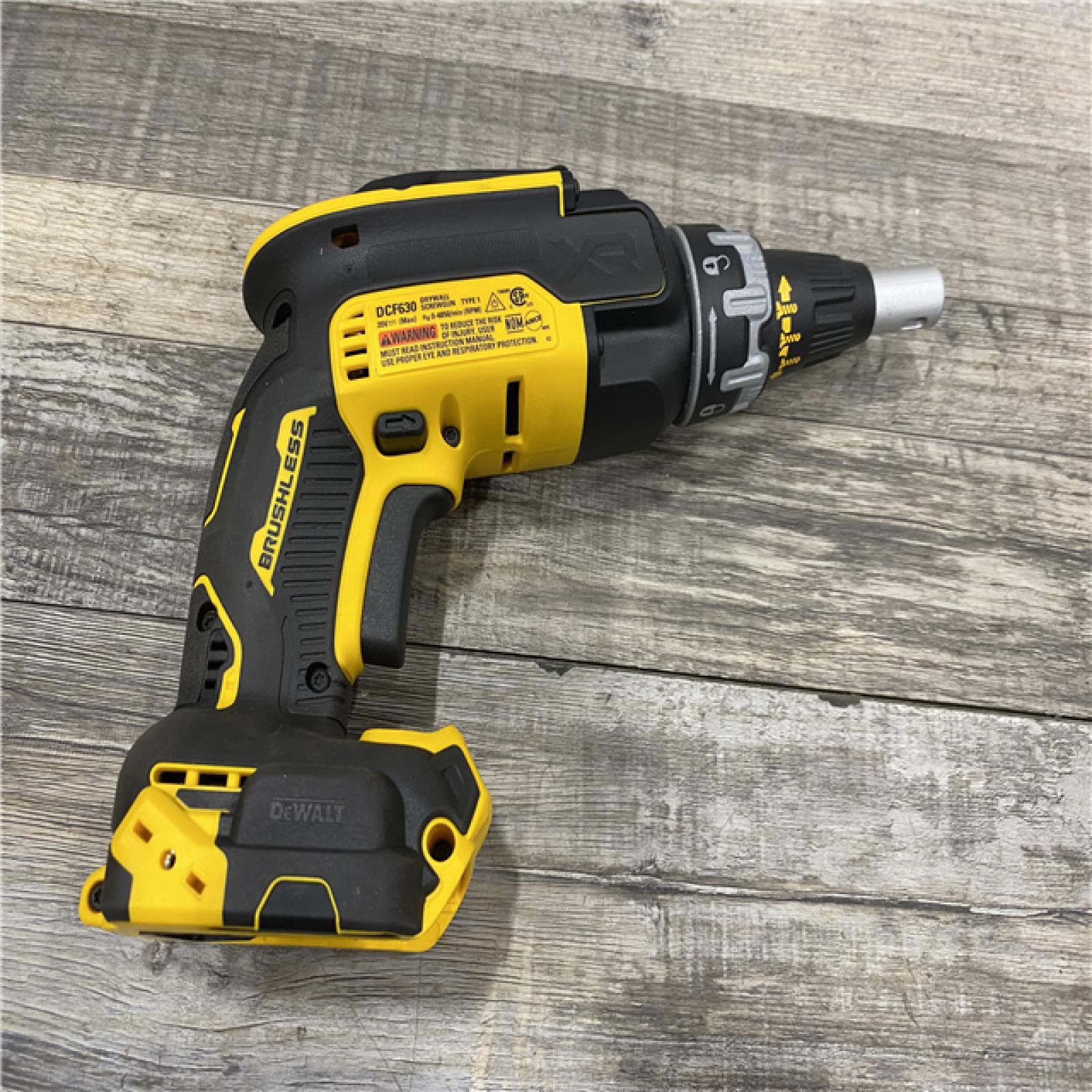 AS-IS DEWALT XR 20V MAX Lithium-Ion Cordless Brushless Screw Gun (Tool Only)