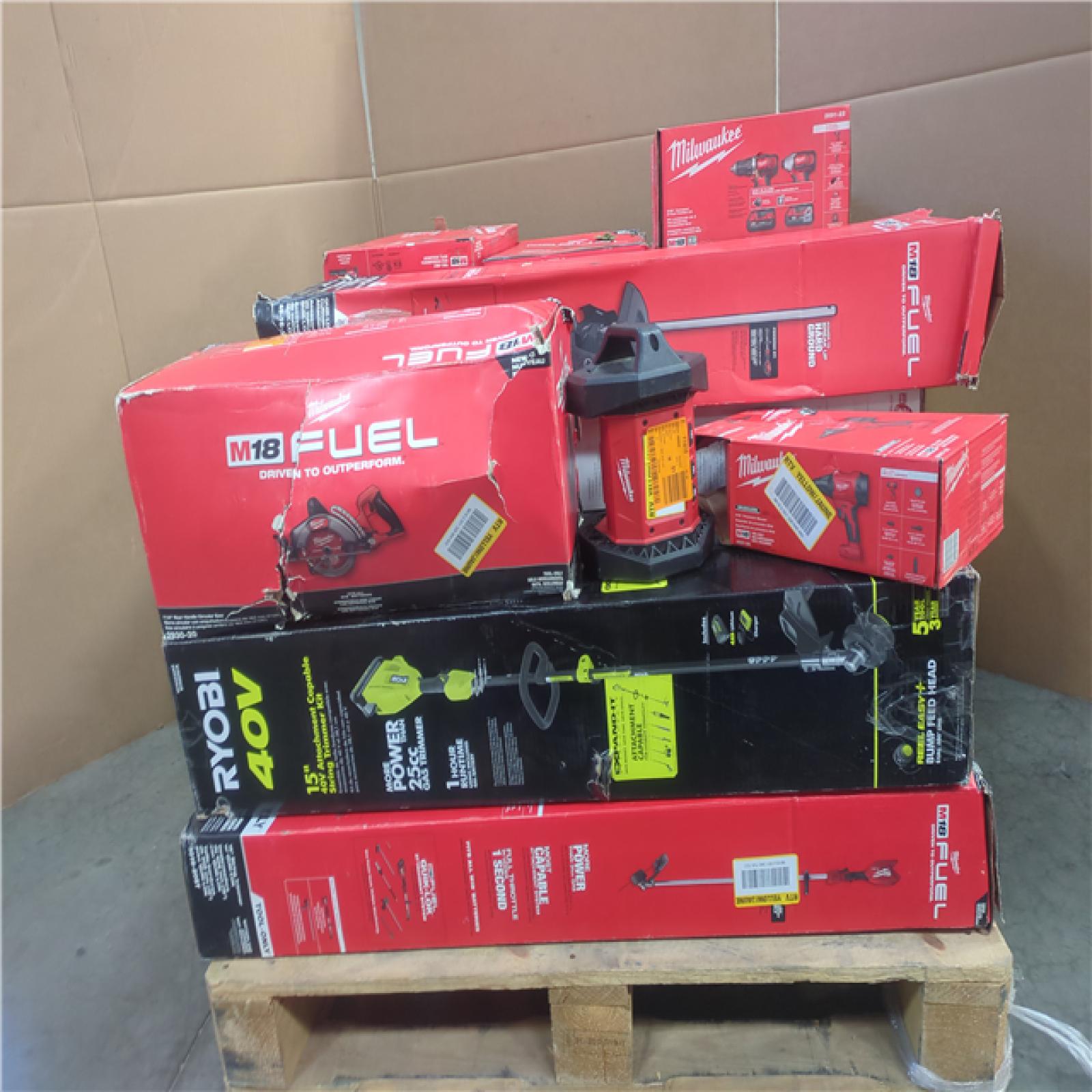 CALIFORNIA AS-IS TOOL PALLET