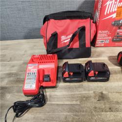 HOUSTON LOCATION - AS-IS Milwaukee M18 Brushed Cordless (2-Tool) Drill/Driver and Impact Driver Kit