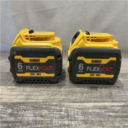 AS-IS DEWALT FLEXVOLT 20V/60V MAX Lithium-Ion 6.0Ah Battery Pack (2 Pack)