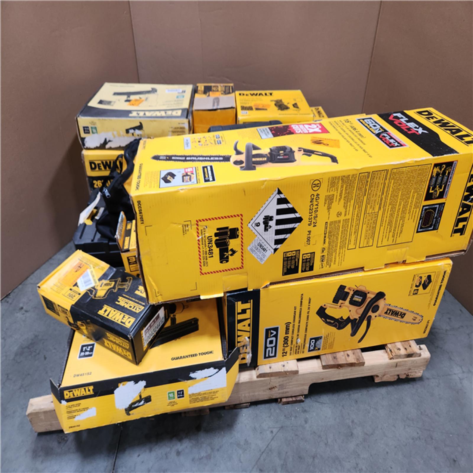 CALIFORNIA  AS-IS TOOL PALLET