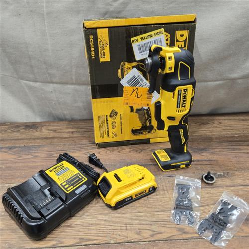 AS-IS DEWALT 20-Volt MAX Lithium-Ion Cordless Brushless Oscillating Tool Kit