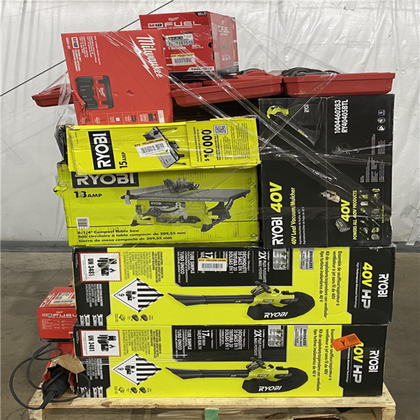 Houston Location AS IS - Tool Pallet