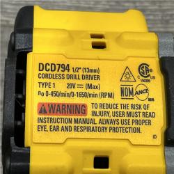 AS-IS DEWALT ATOMIC 20-Volt MAX Lithium-Ion Cordless Combo Kit