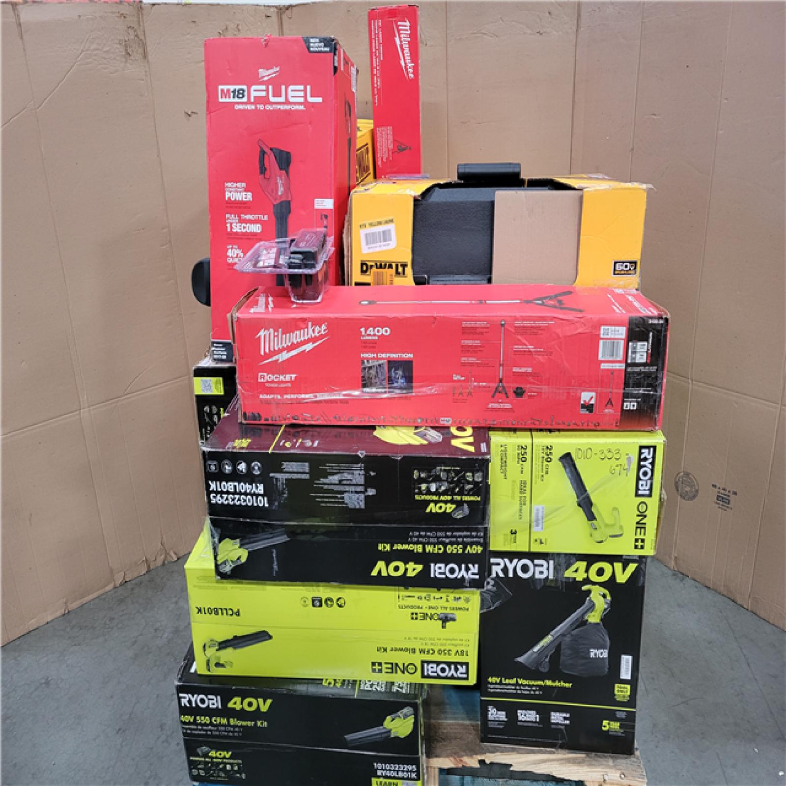 CALIFORNIA AS-IS TOOL PALLET