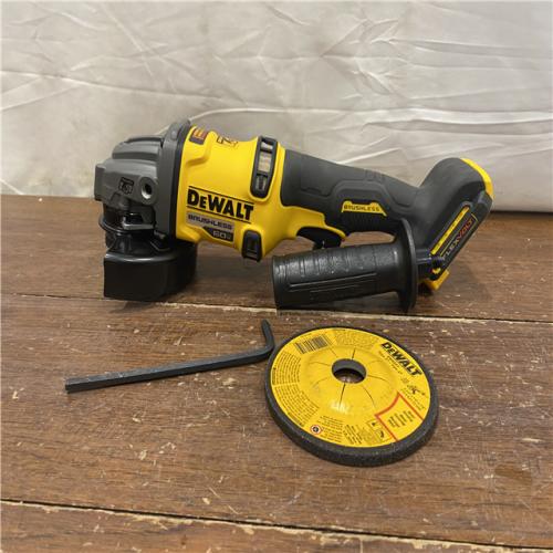 AS-IS DEWALT 60V MAX Cordless Brushless 4.5 in. to 6 in. Small Angle Grinder with Kickback Brake (Tool Only)