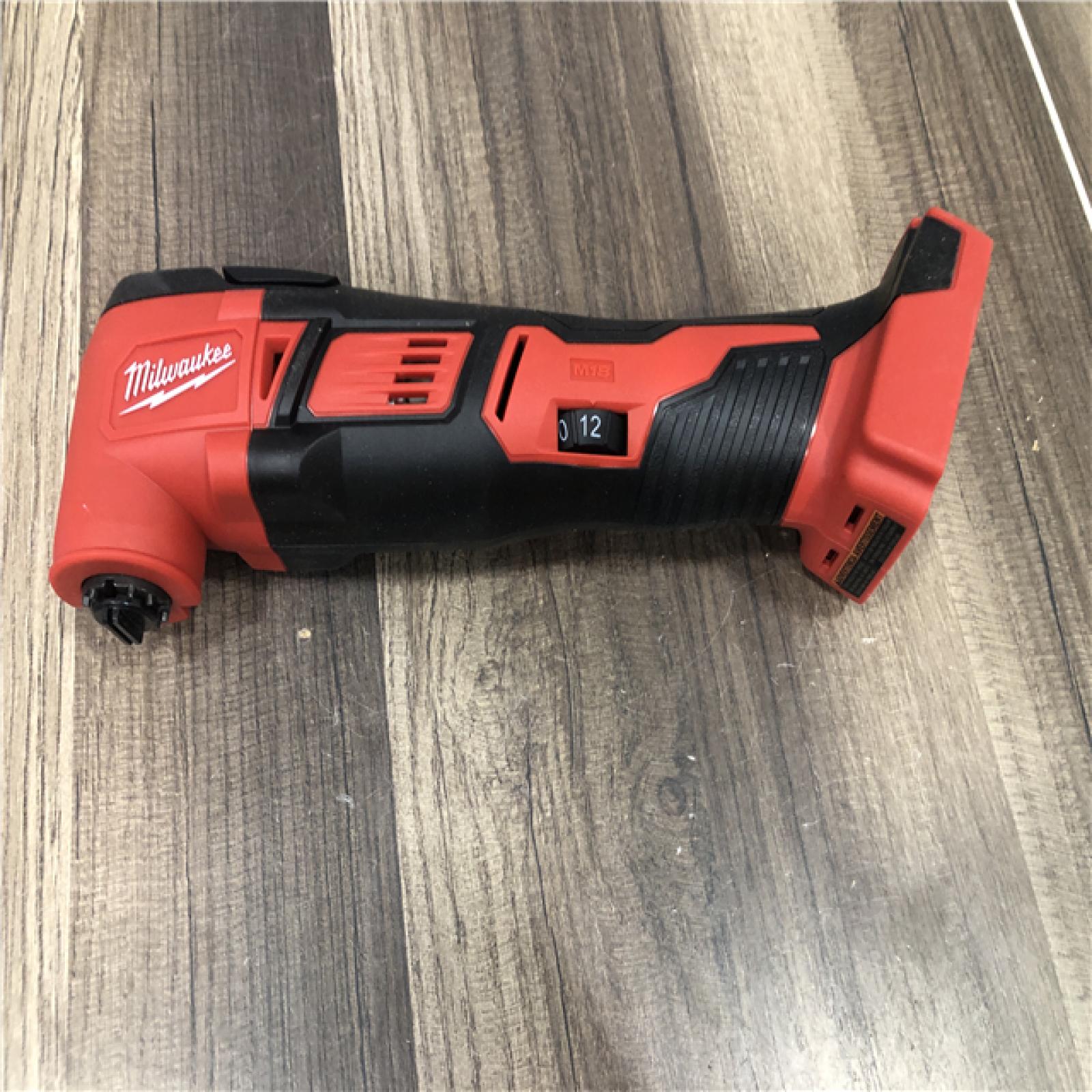 AS-IS Milwaukee M18 18V Lithium-Ion Cordless Oscillating Multi-Tool (Tool-Only)