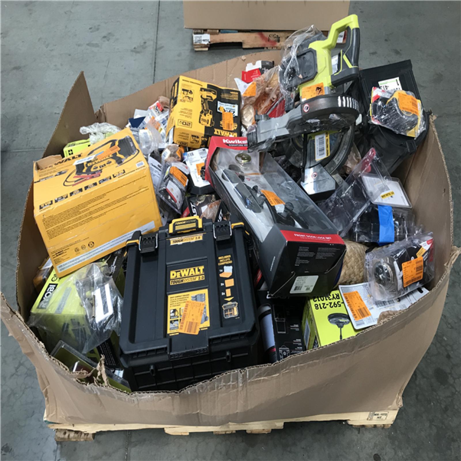 CALIFORNIA AS-IS HARDWARE & TOOL PALLET