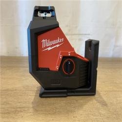 AS-IS Milwaukee 12-Volt Lithium-Ion Cordless Green 250 ft. 3-Plane Laser Level Kit