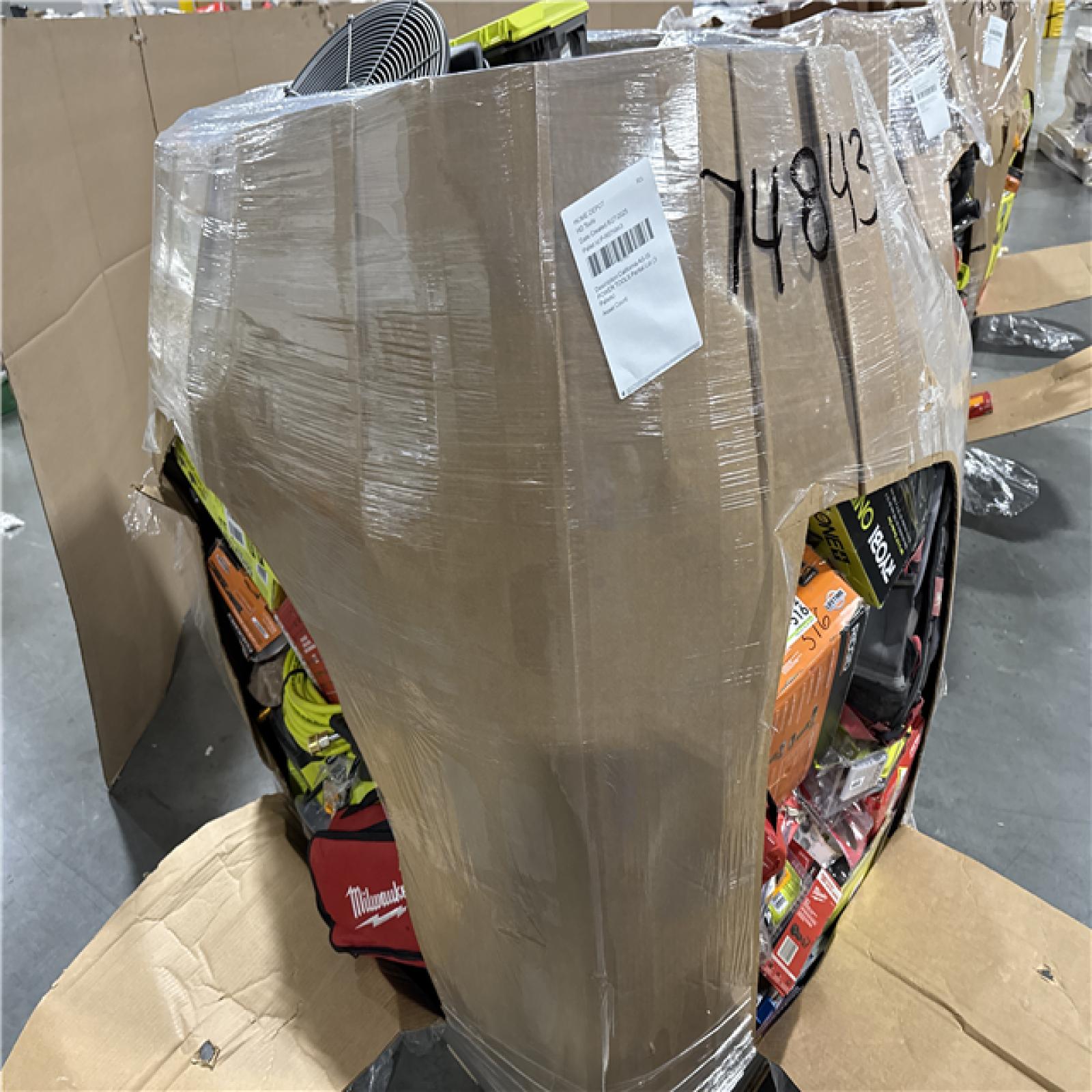 California AS-IS POWER TOOLS Partial Lot (3 Pallets) P-R074843