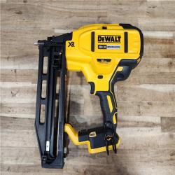 HOUSTON LOCATION - AS-IS DEWALT 20V MAX XR 16-Gauge Lithium-Ion Cordless Finish Nailer (Tool Only)