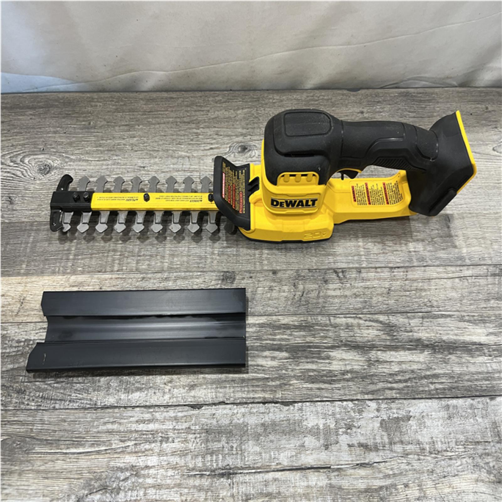 AS-IS DEWALT 20V 8 in. Compact Cordless Hedge Trimmer (Tool-Only)