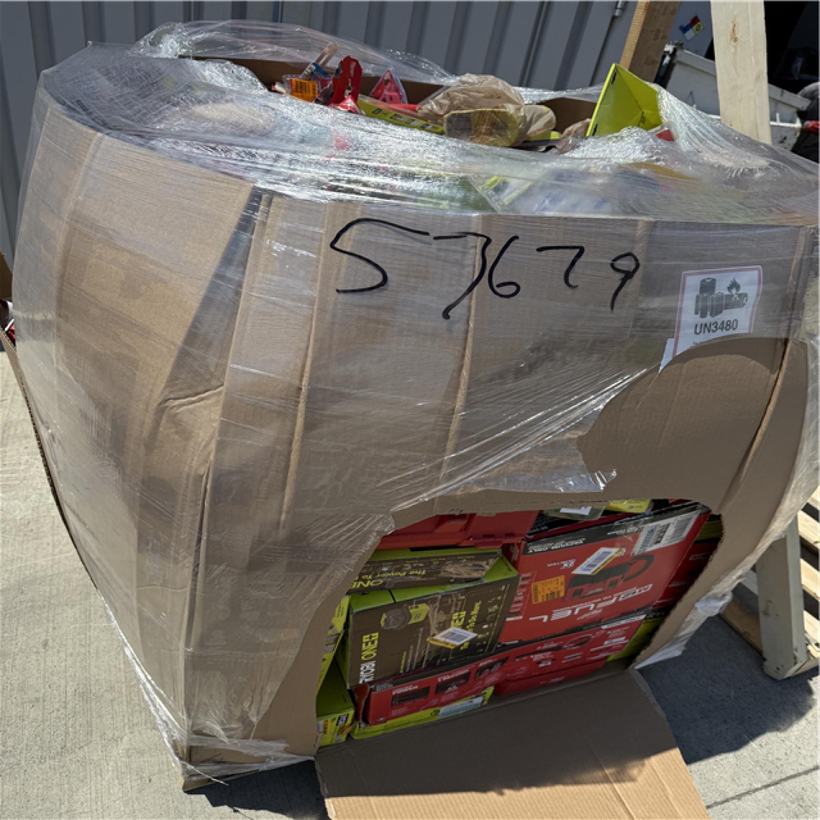 California AS-IS POWER TOOLS Partial Lot (3 Pallets) P-R057679