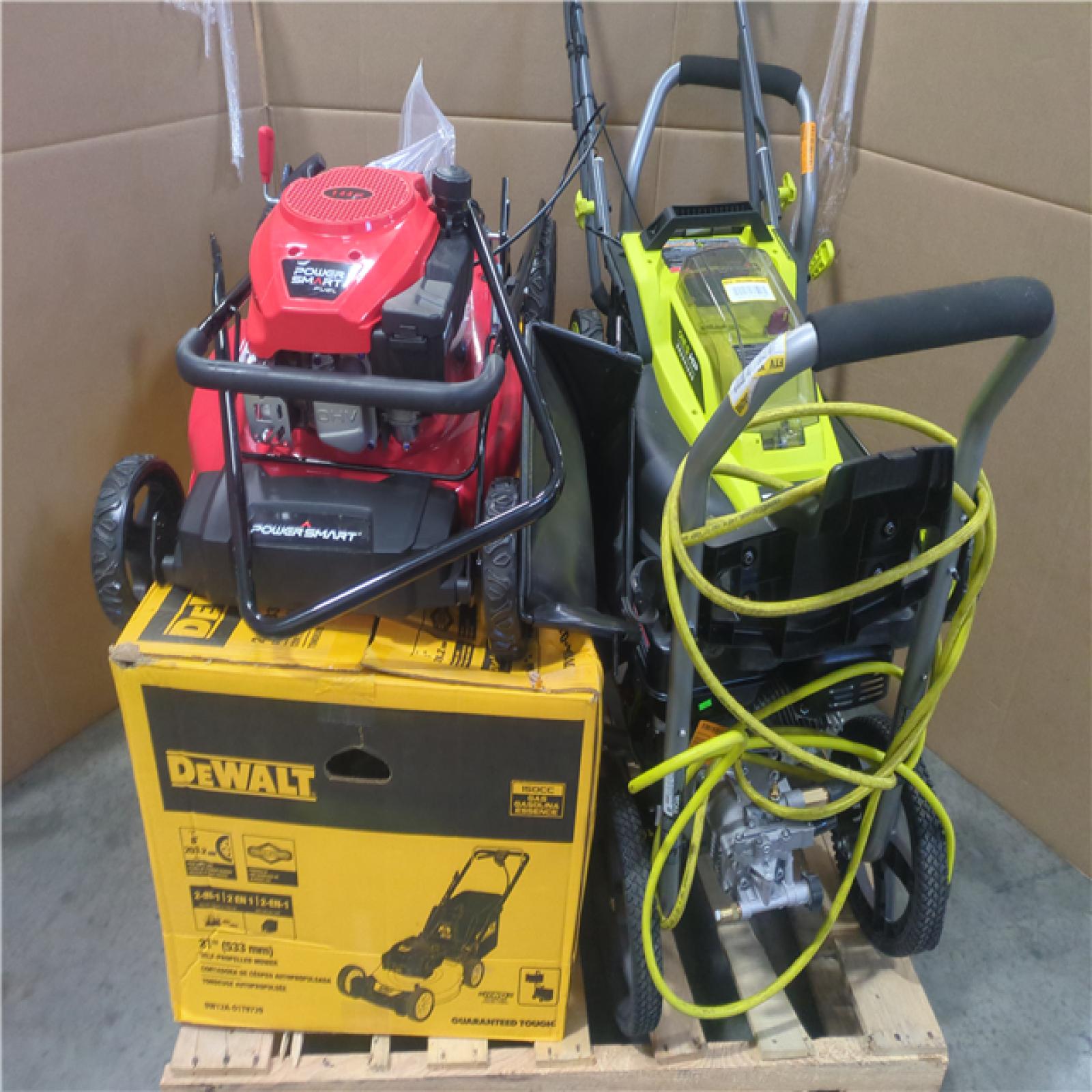 CALIFORNIA AS-IS OUTDOOR POWER EQUIPMENT
