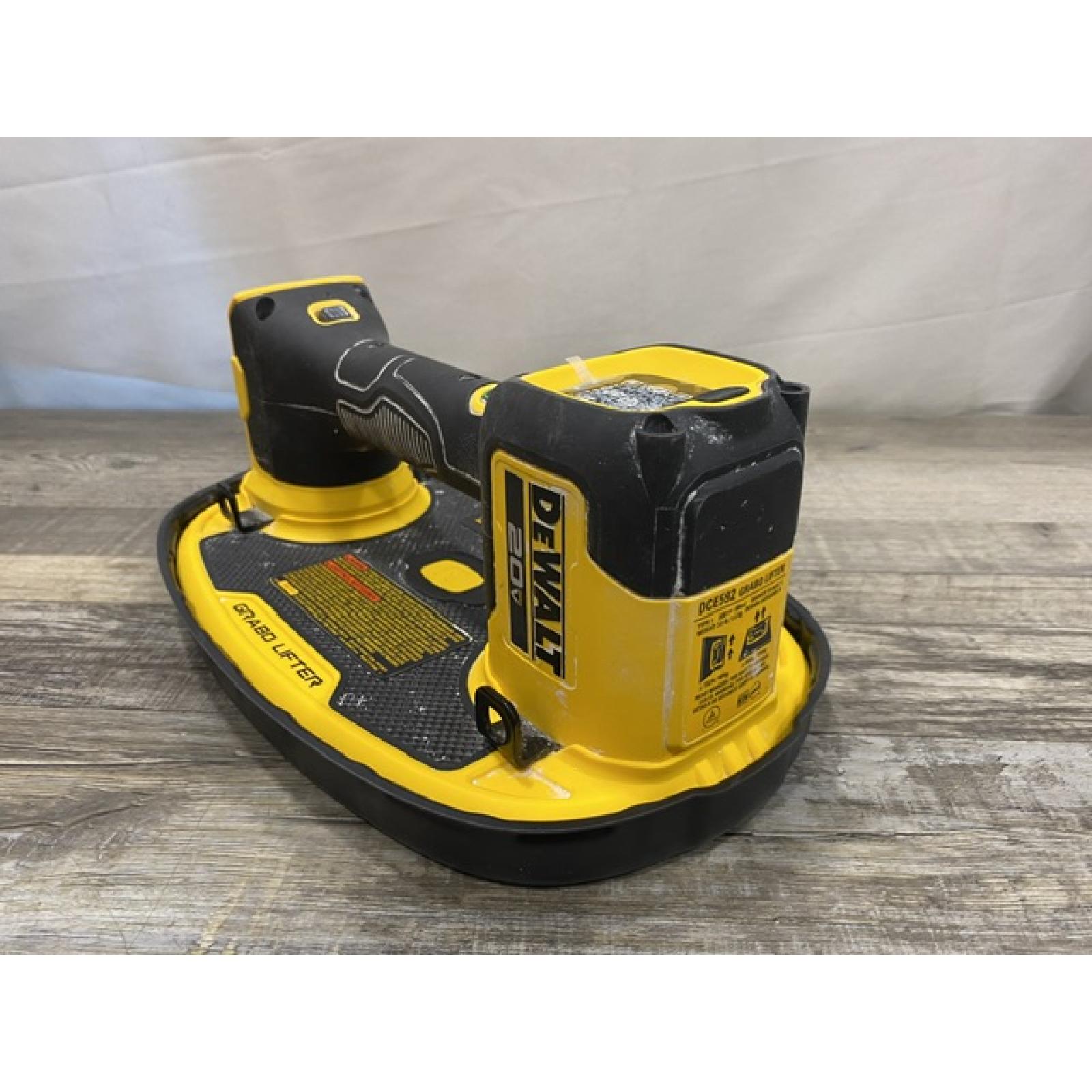 AS-IS DEWALT 20-Volt Max Lithium-Ion Cordless GRABO Lifter Kit