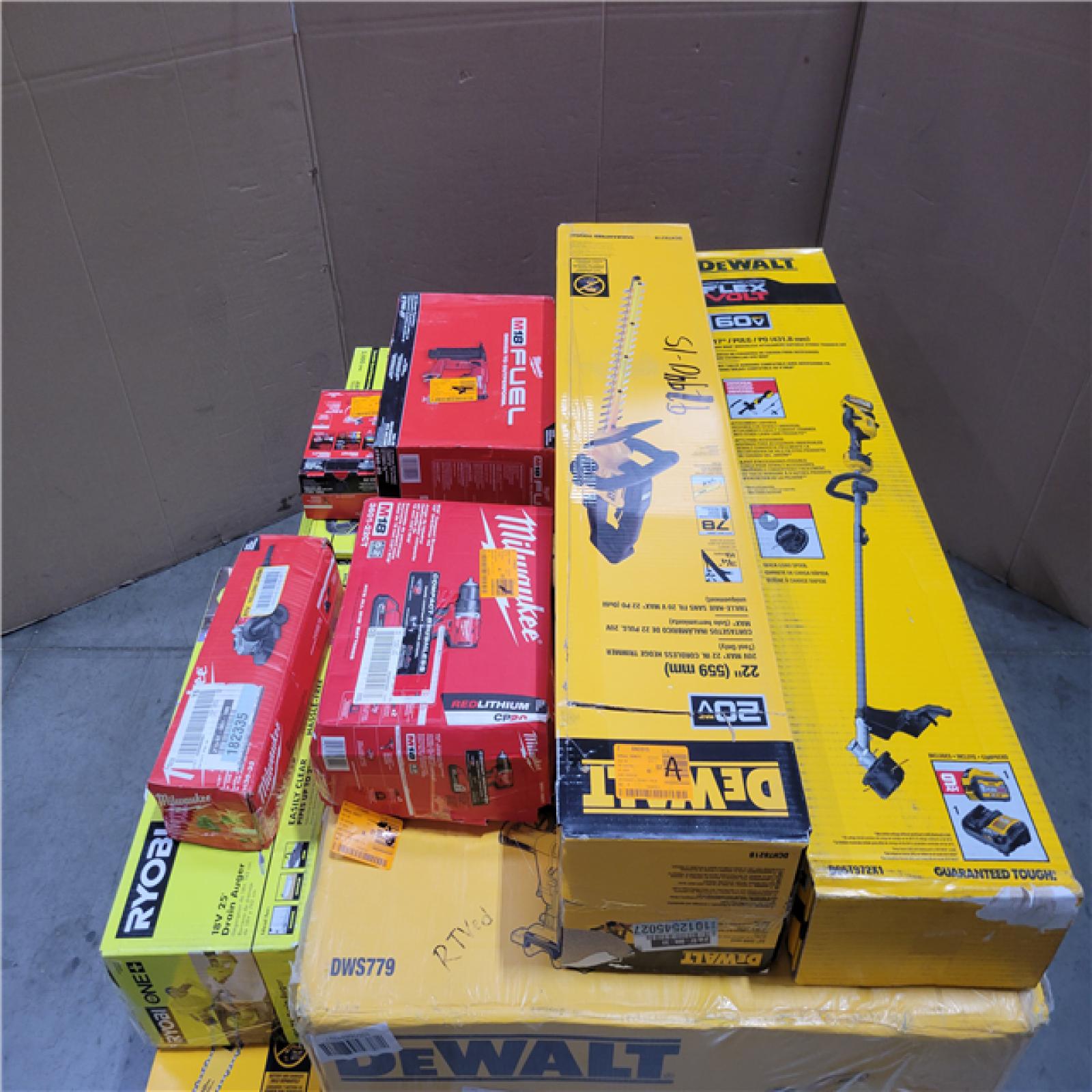 CALIFORNIA AS-IS TOOL PALLET