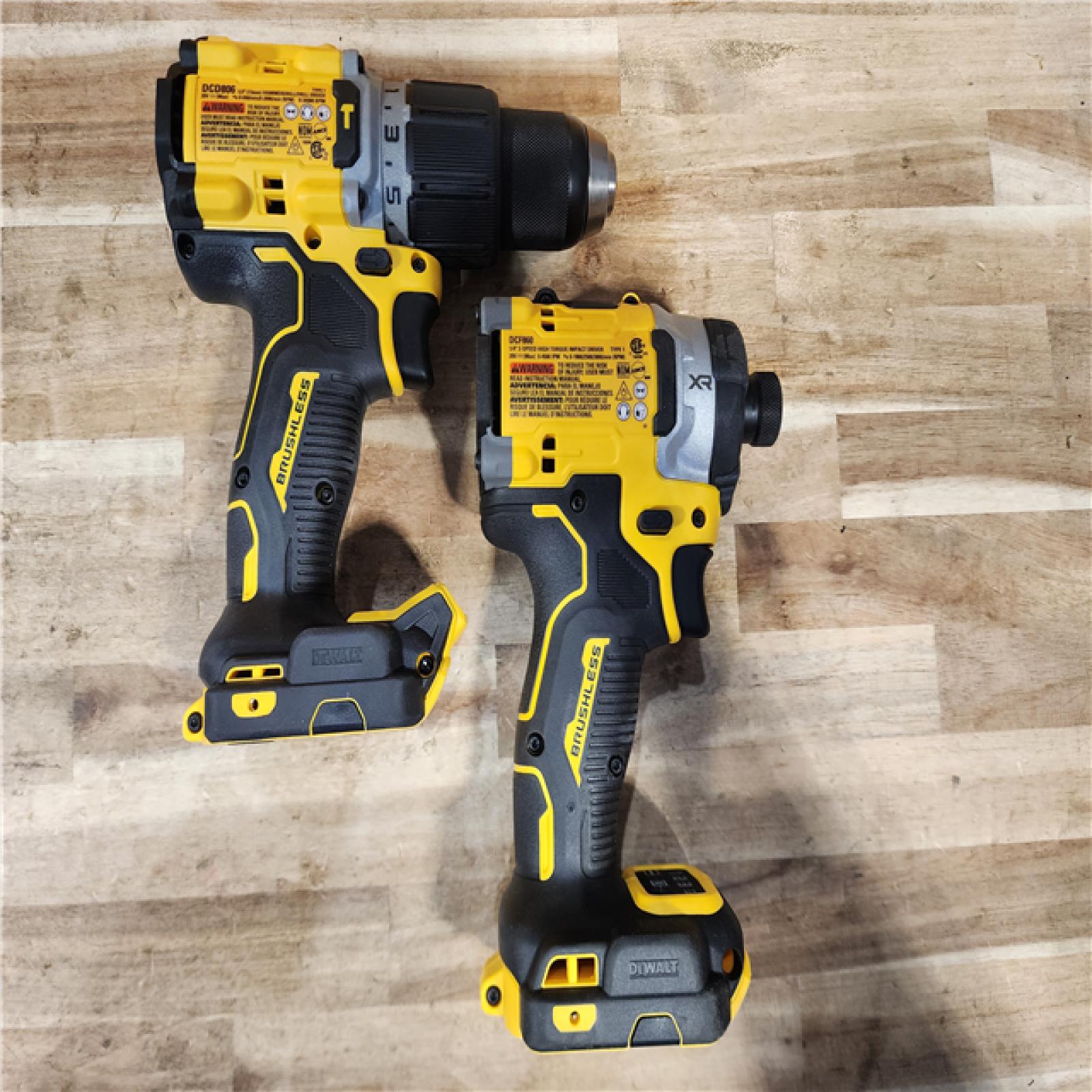 HOUSTON LOCATION - AS-IS DEWALT 20V XR Lithium-Ion Cordless 2-Tool Combo Kit