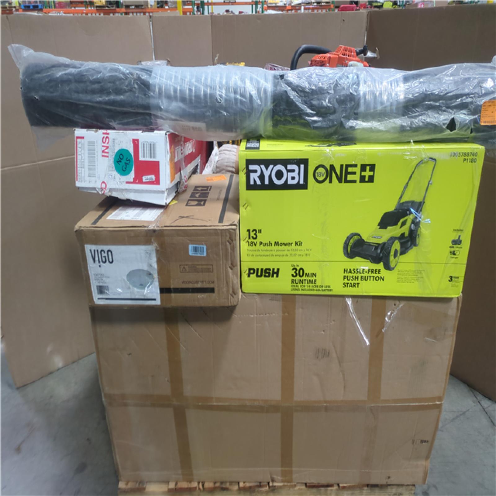 CALIFORNIA AS-IS MONSTER TURBO PALLET
