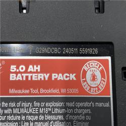 AS-IS Milwaukee FUEL 18V Lithium-Ion Brushless Cordless Hammer Drill and Impact Driver Combo Kit