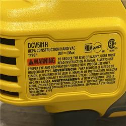 AS-IS DEWALT Bagless 20V MAX Stick Cordless General Dirt Filter Handheld Vacuum (Tool Only)