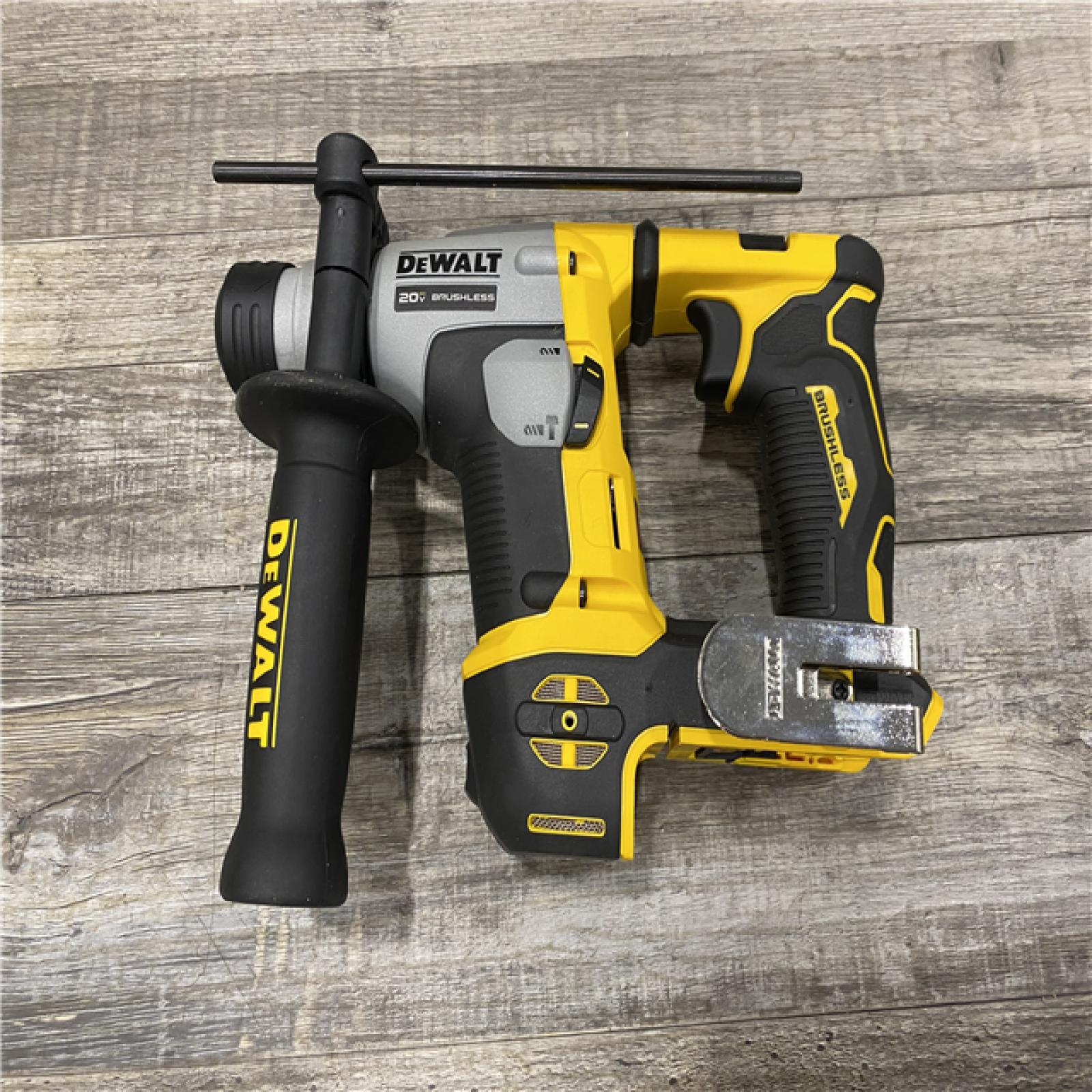AS-IS DEWALT ATOMIC 20V MAX Cordless Brushless Ultra-Compact 5/8 in. SDS Plus Hammer Drill (Tool Only)