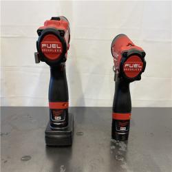 AS-IS- Milwaukee 12V Brushless Hammer Drill and Impact Driver Combo Kit