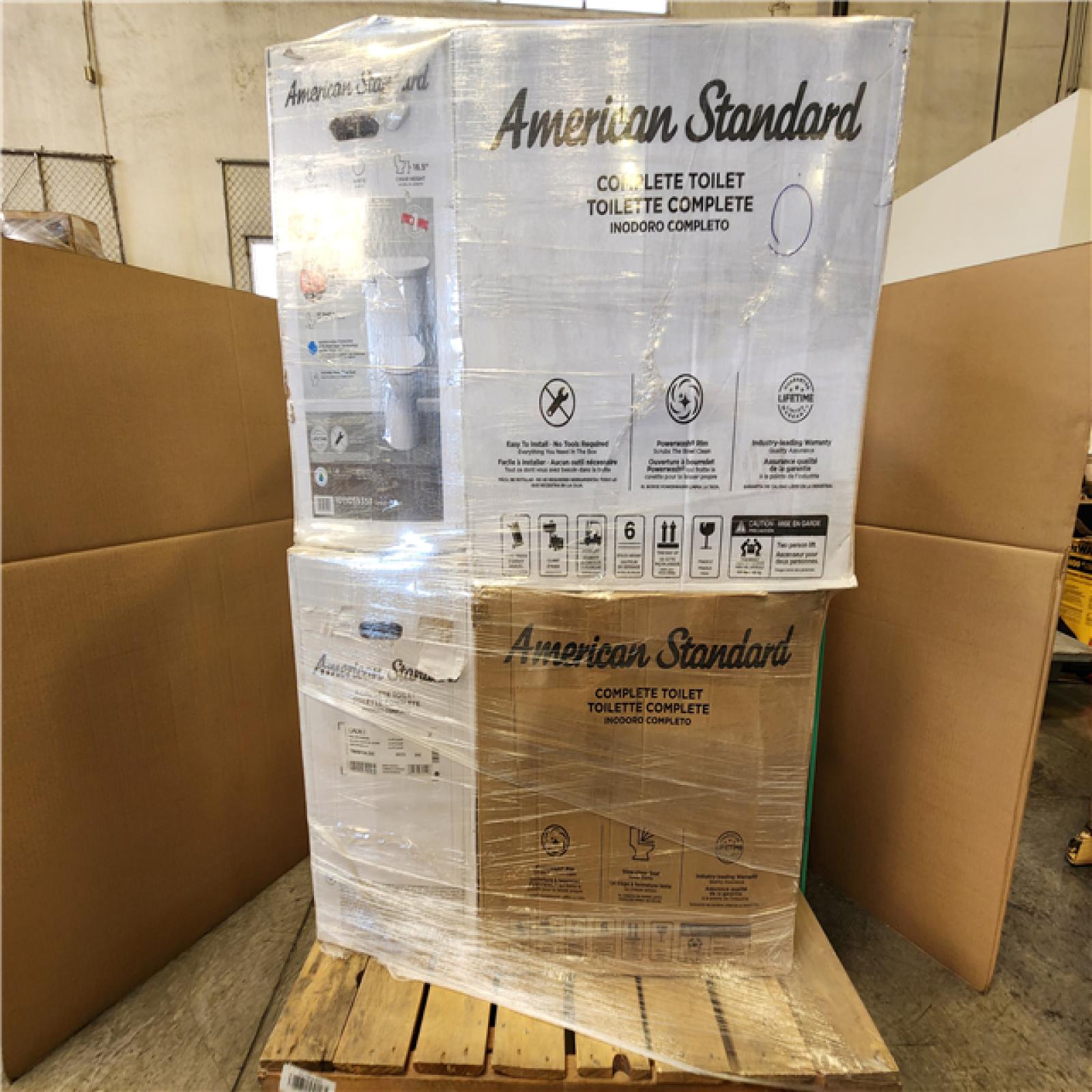 Phoenix Mixed American Standard Toilet Pallet (6 Toilets)