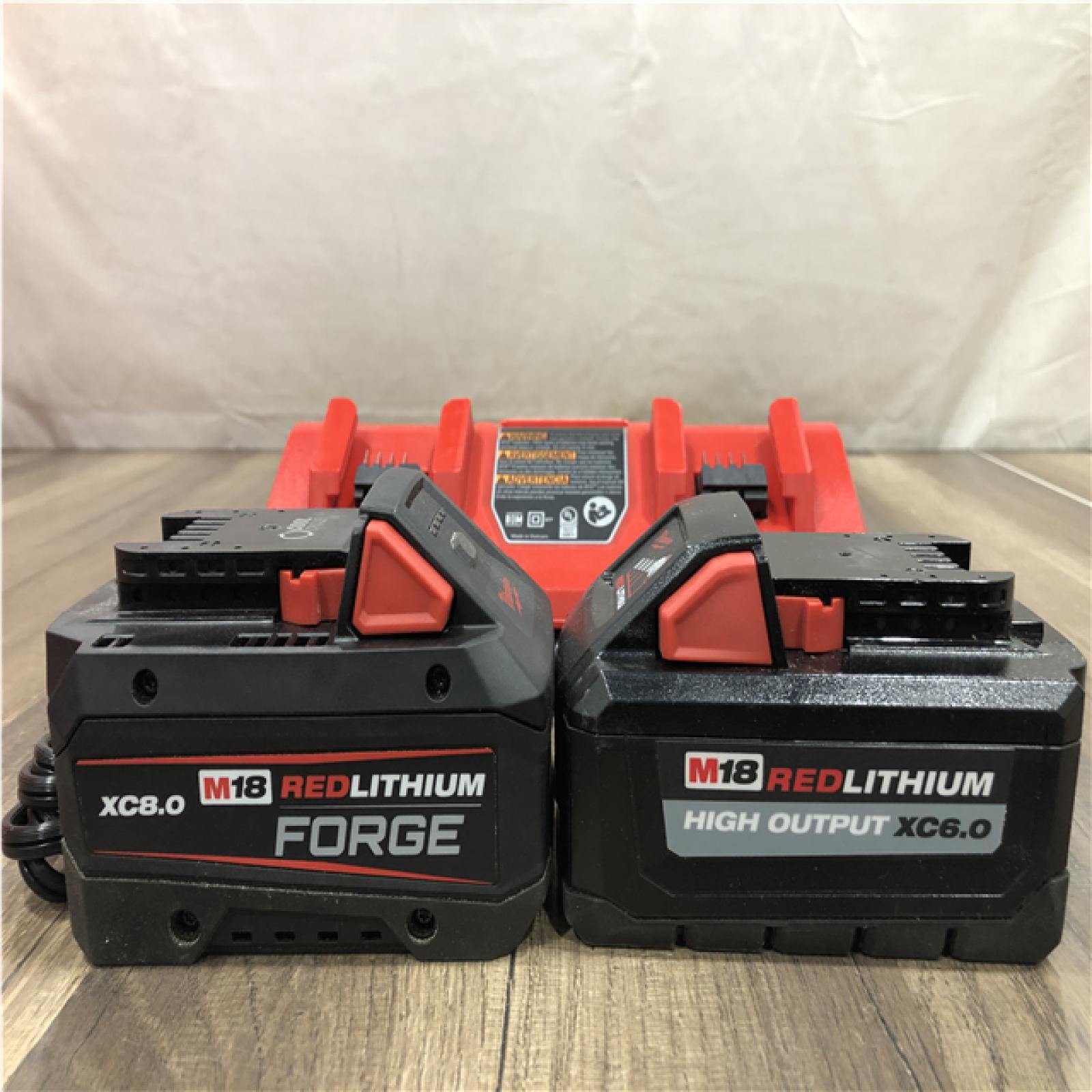 AS-IS Milwaukee 18-Volt Lithium-Ion REDLITHIUM FORGE Starter Kit