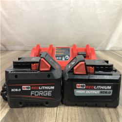 AS-IS Milwaukee 18-Volt Lithium-Ion REDLITHIUM FORGE Starter Kit