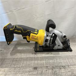 AS-IS DEWALT ATOMIC 20V MAX Cordless Brushless 4-1/2 in. Circular Saw (Tool Only)