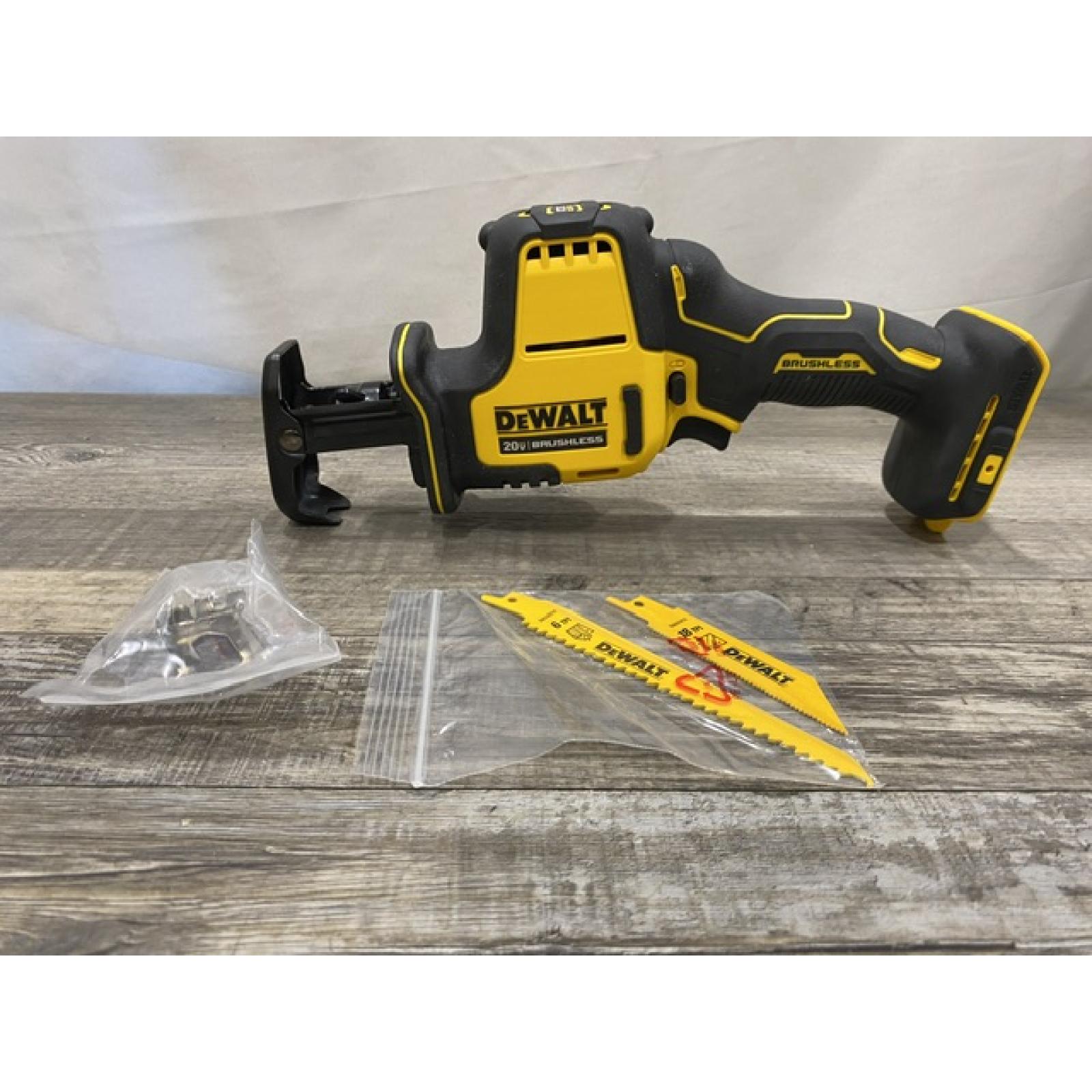 AS-IS DEWALT ATOMIC 20V MAX Cordless Brushless Compact Reciprocating Saw (Tool Only)