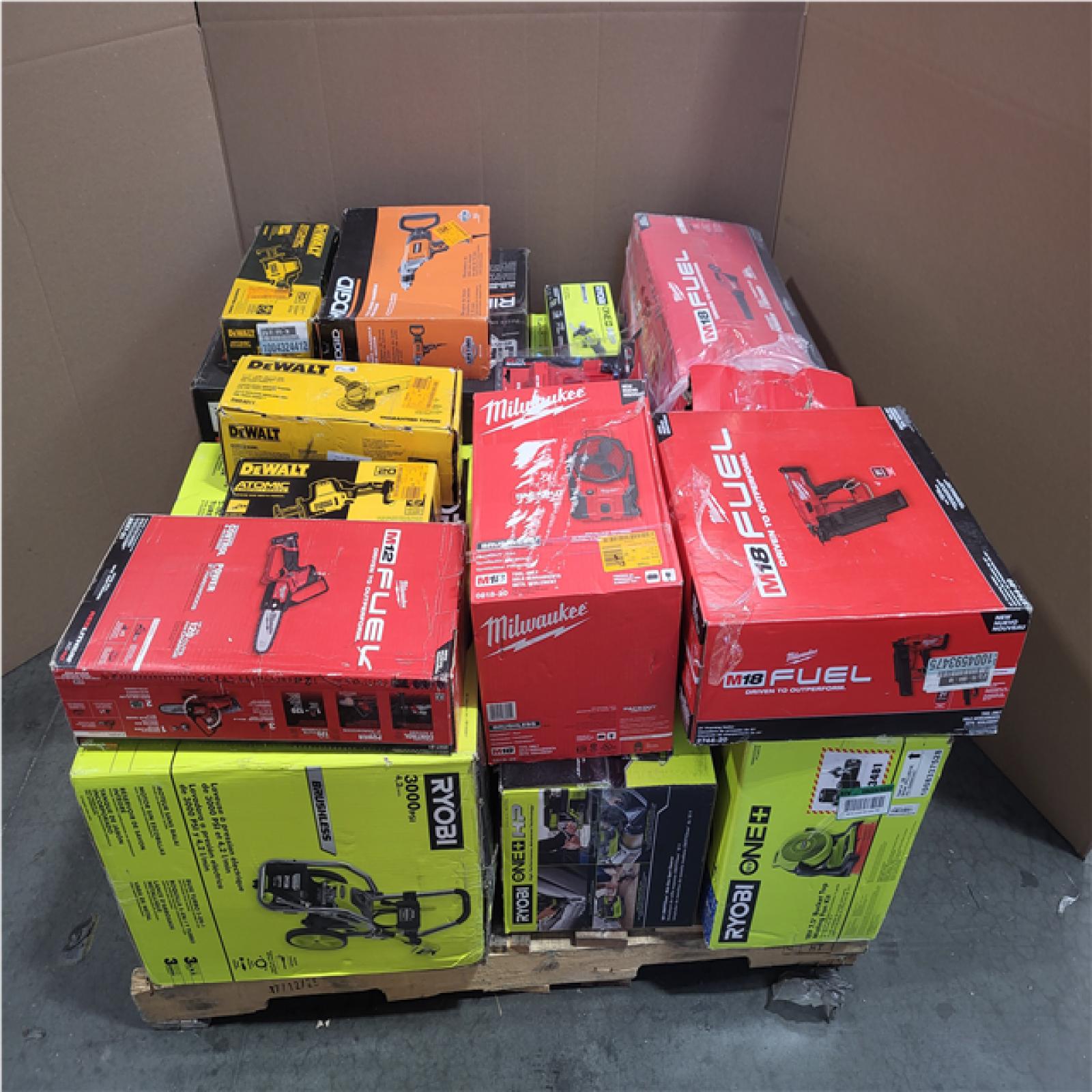 CALIFORNIA AS-IS TOOL PALLET