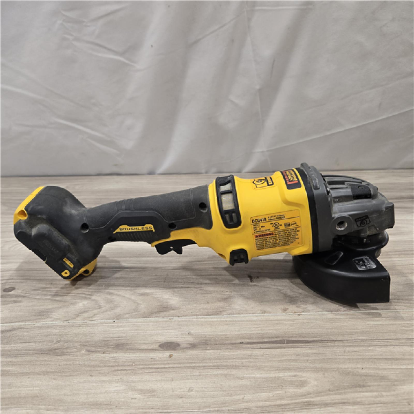 AS-IS DEWALT 60V MAX Cordless 4.5 in. to 6 in. Small Angle Grinder (Tool Only)