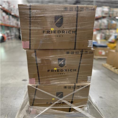 DALLAS LOCATION- Friedrich WallMaster Wall Air Conditioner W/ Heat Pump  1215 Watt  230V  11300 BTU PALLET-(3 UNITS)