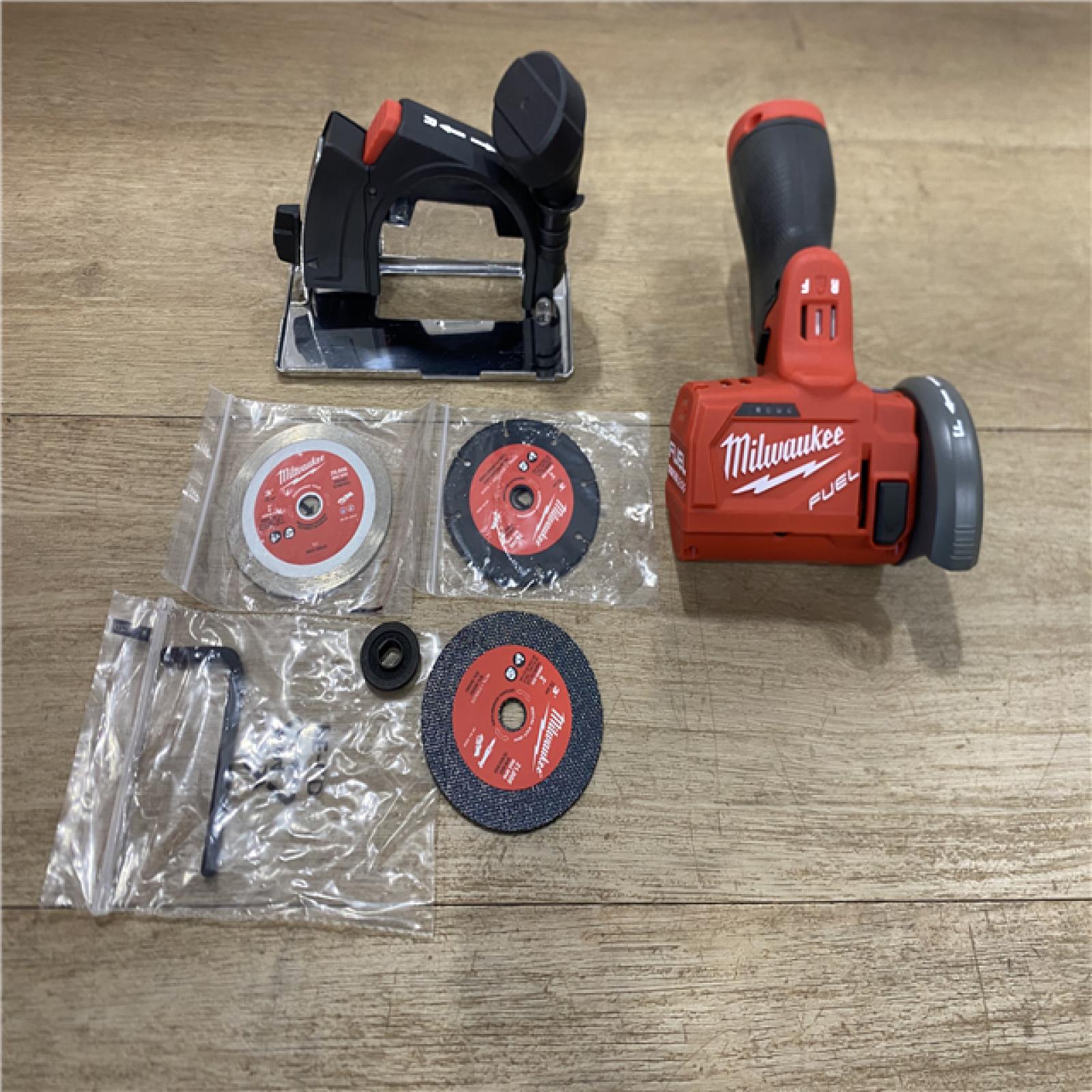 AS-IS Milwaukee FUEL 12V Lithium-Ion Brushless Cordless 3 in. Cut Off Saw (Tool-Only)