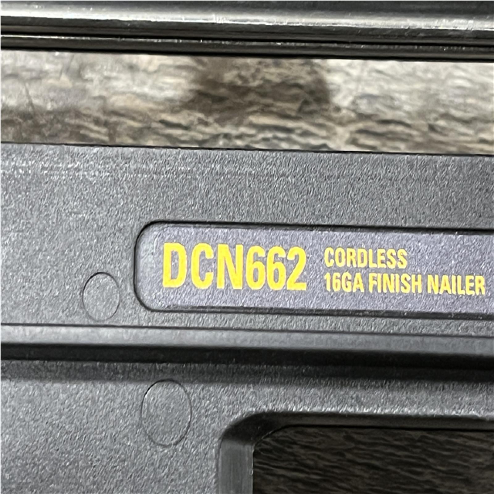 AS-IS DEWALT 20V MAX XR 16-Gauge Lithium-Ion Cordless Finish Nailer (Tool Only)