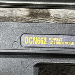 AS-IS DEWALT 20V MAX XR 16-Gauge Lithium-Ion Cordless Finish Nailer (Tool Only)