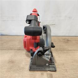 AS-IS- Milwaukee FUEL 18V Lithium-Ion Brushless Cordless 6-1/2 in. Circular Saw (Tool-Only)