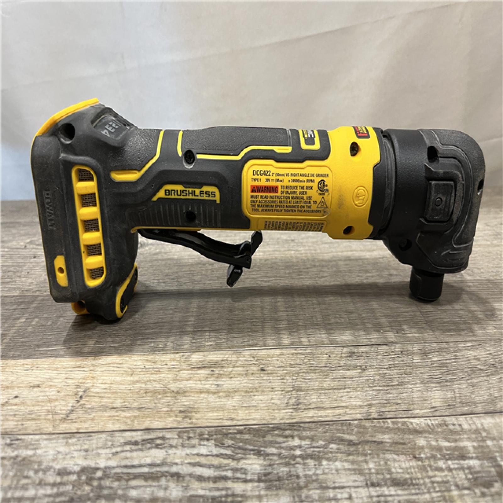 AS-IS DEWALT Atomic 20V MAX Cordless Right Angle Die Grinder (Tool Only)