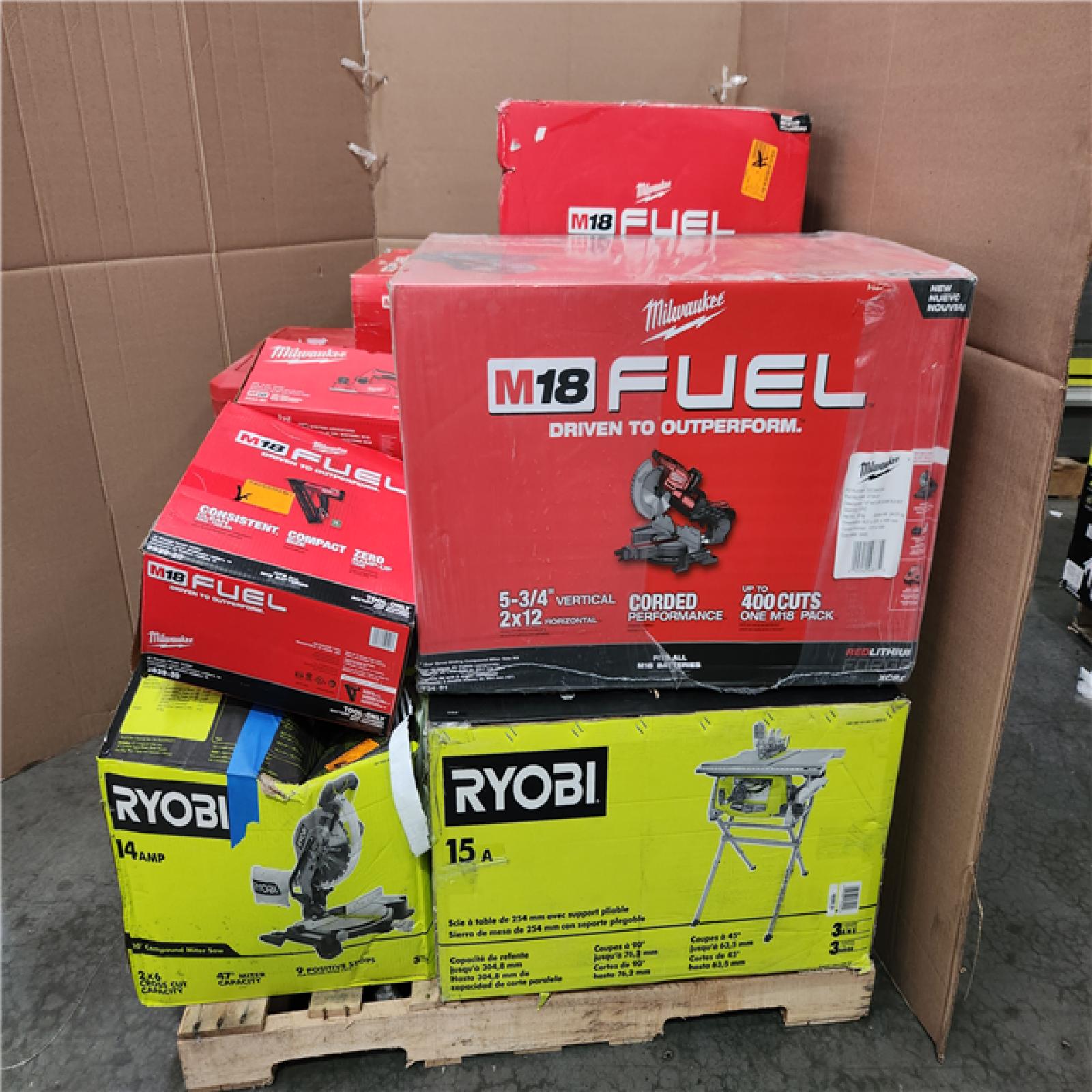 CALIFORNIA AS-IS TOOL PALLET