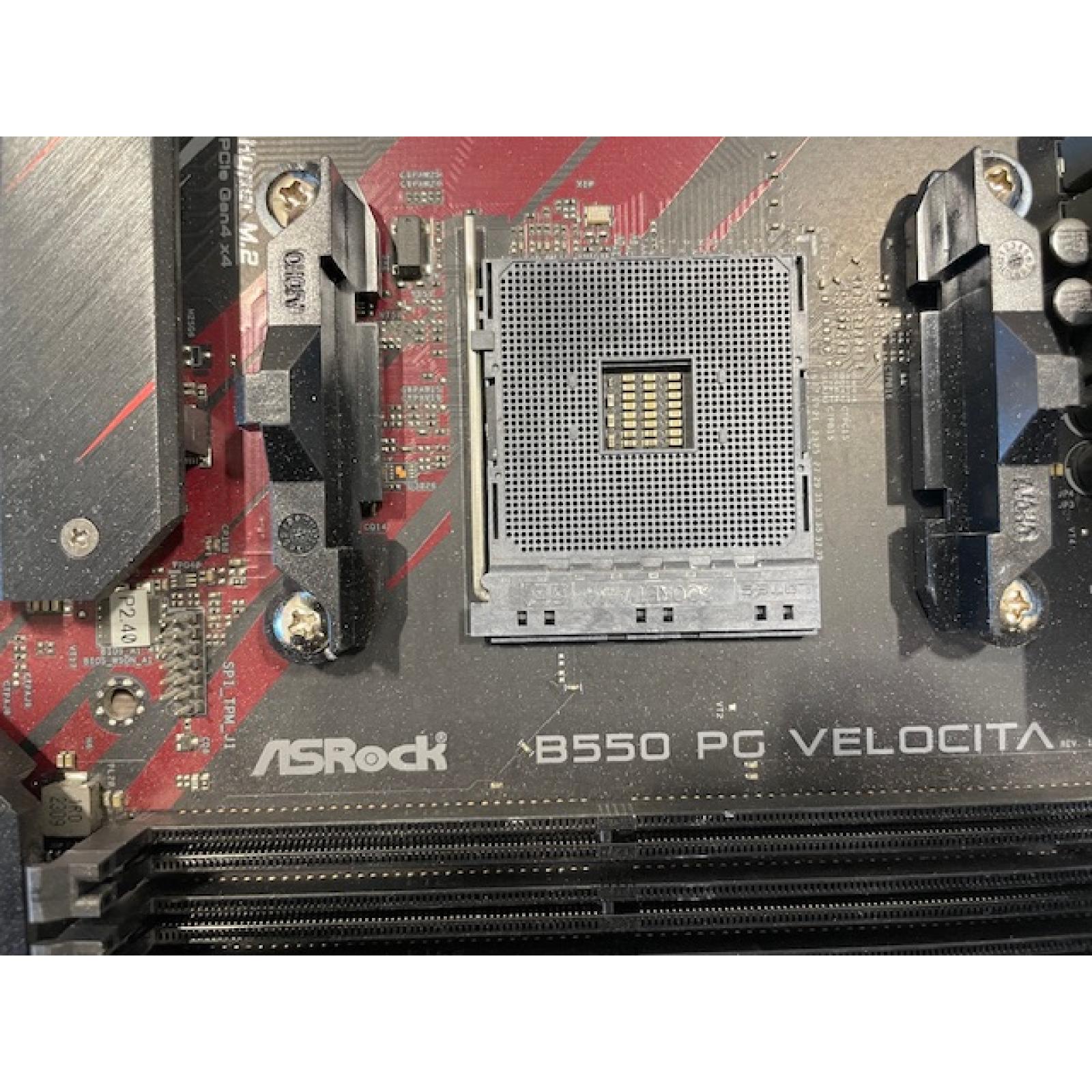 AS-IS Asrock AM4 B550 PG Velocita Motherboard