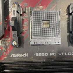 AS-IS Asrock AM4 B550 PG Velocita Motherboard