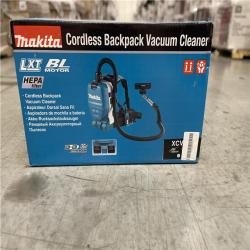 NEW! - Makita 18-Volt X2 LXT Lithium-Ion (36-Volt) Brushless Cordless 1/2 Gal. HEPA Filter Backpack Dry Vacuum Cleaner (Tool Only)