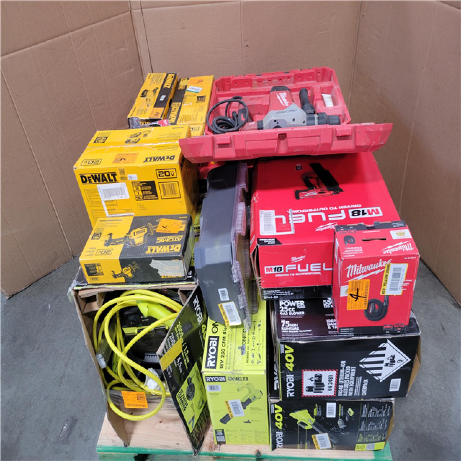 CALIFORNIA AS-IS TOOL PALLET